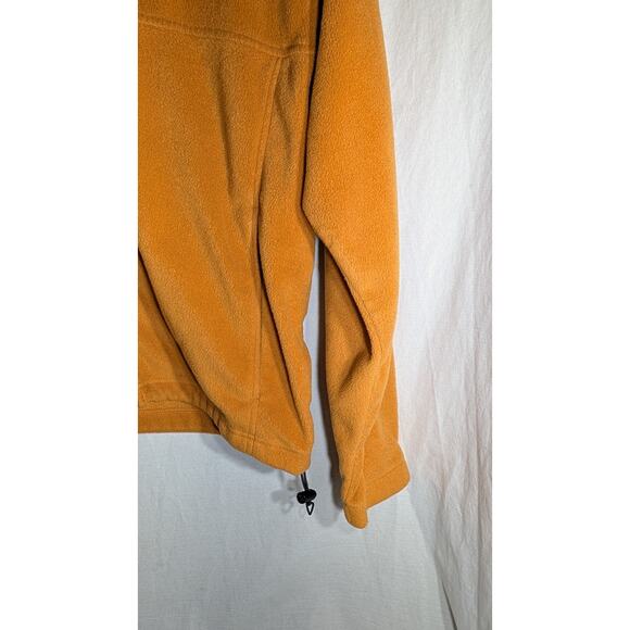 Columbia Men's Full Zip Fleece Jacket Sz L Orange Hiking Outdoors Camping - Picture 4 of 7